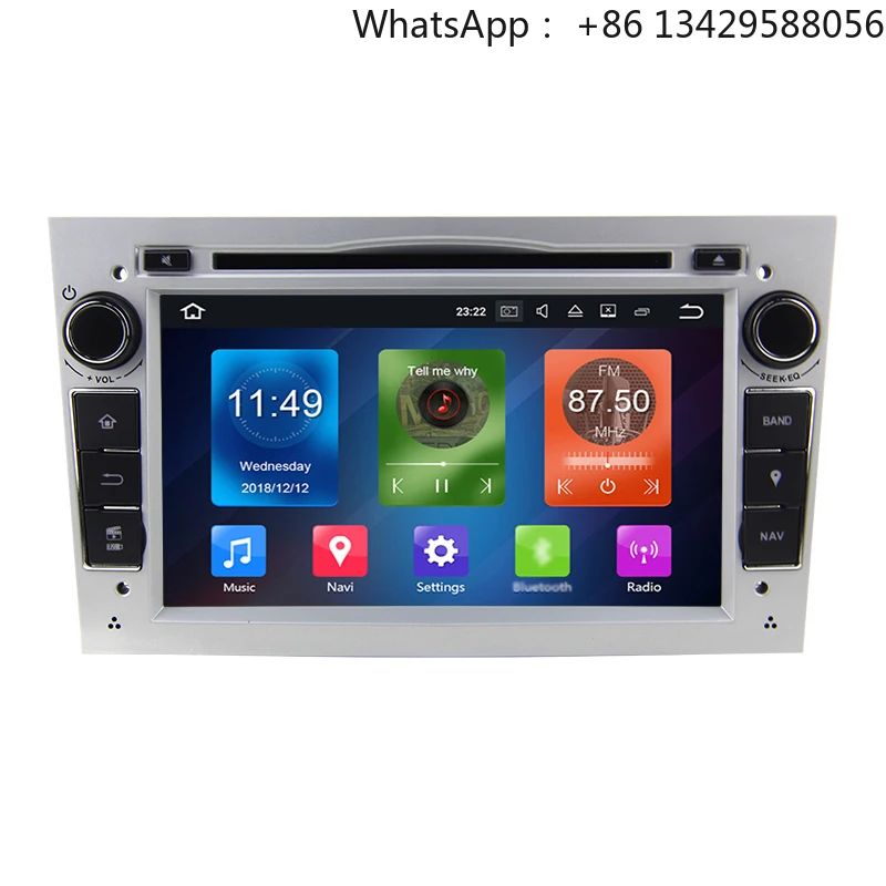 7'' 2Din RK PX5 Android10.0 Octa-Core 4G+64G Car DVD GPS Player Vauxhall Opel Vectra Corsa WiFi Amplifier TPMS CD Player