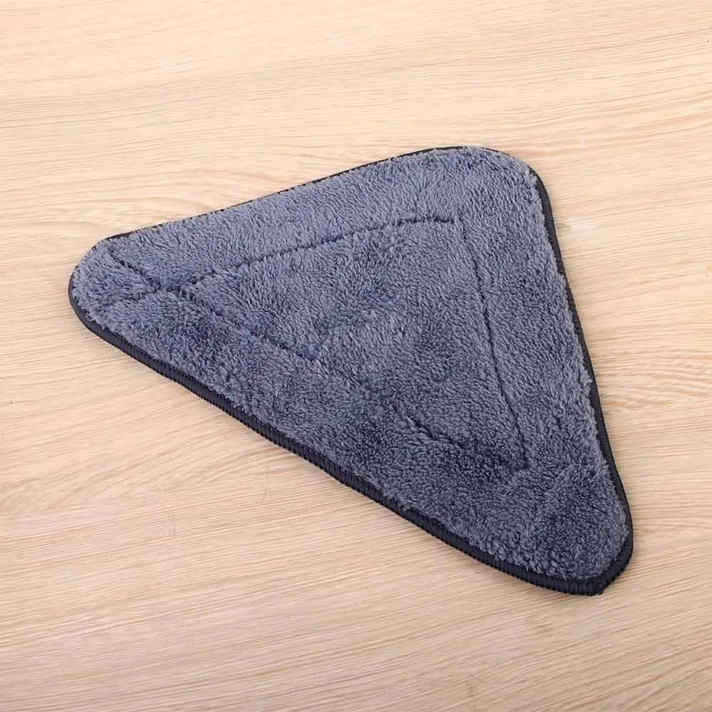 Multifunctional Triangle Rag Dust Mop Replacement Head Pads Flat Microfiber Wipe Window Wash Floors Rag Mop Accessories