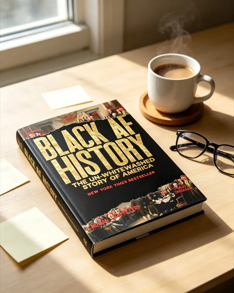 Black AF History American+Rebuilding Civilization Hardcover  History Encyclopedia Reading 2 Books