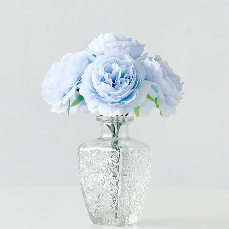 5/10 Stücke Pfingstrose Künstliche Blumen Bouquet 20 CM Gefälschte Blumen für Home Room Decor Garten Hochzeit Dekoration DIY Vase Pflanze Ornament – Detail 16