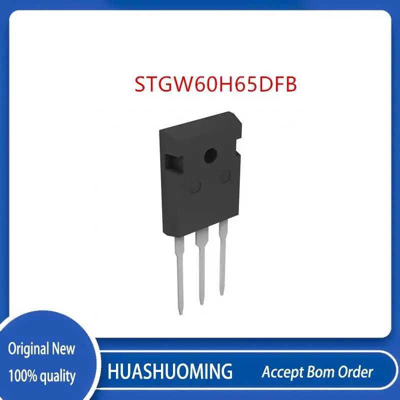 1 pcs/lot G60H65DFB STGW60H65DFB  TO-247 650V 60A  GBJ2510    1000V 25A   STPS20S100CT  TO-220 100V 20A