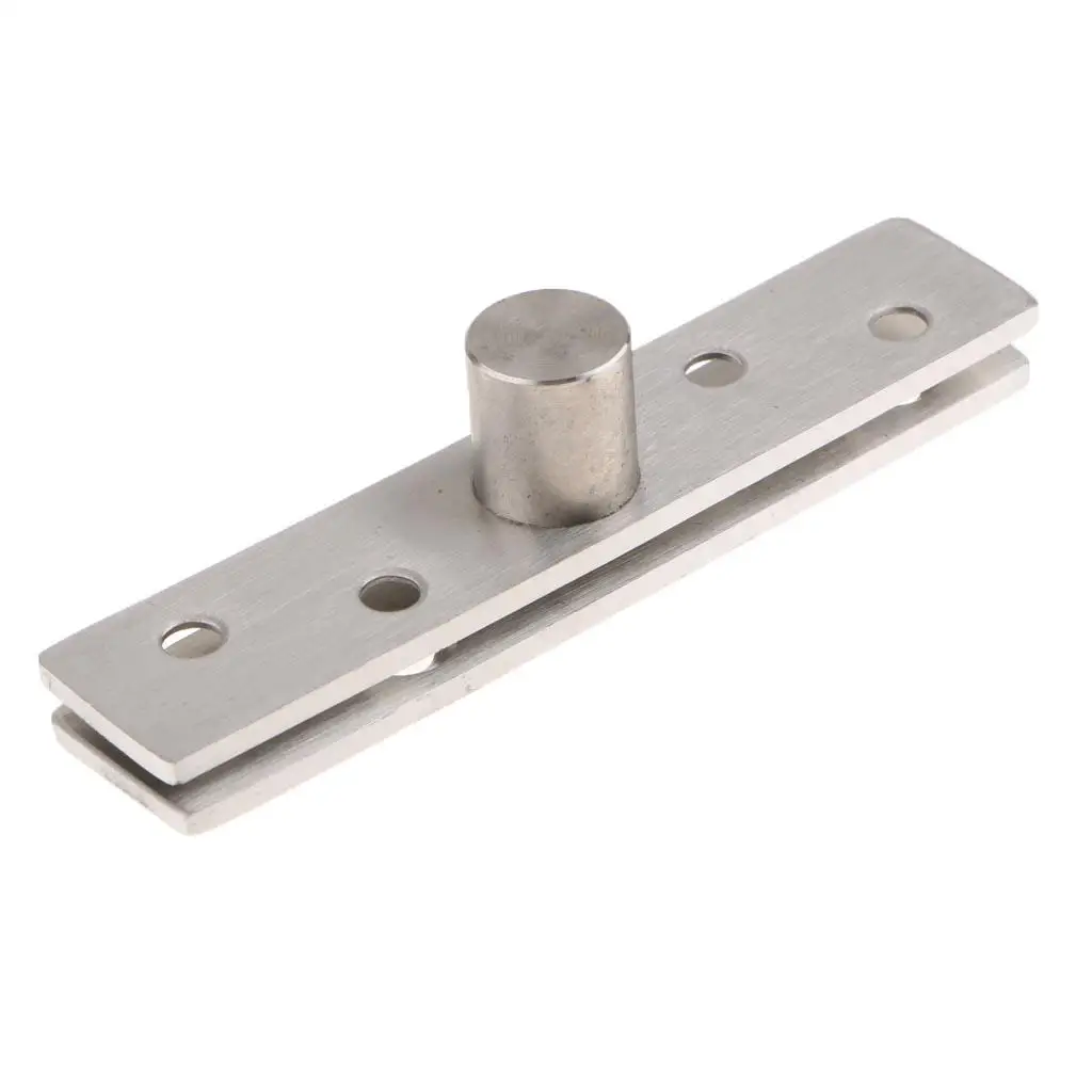 Stainless Steel Rotary Door Hinge Heavy Duty Pivot Brushed Finish Scratch Resistant for Residential Use
