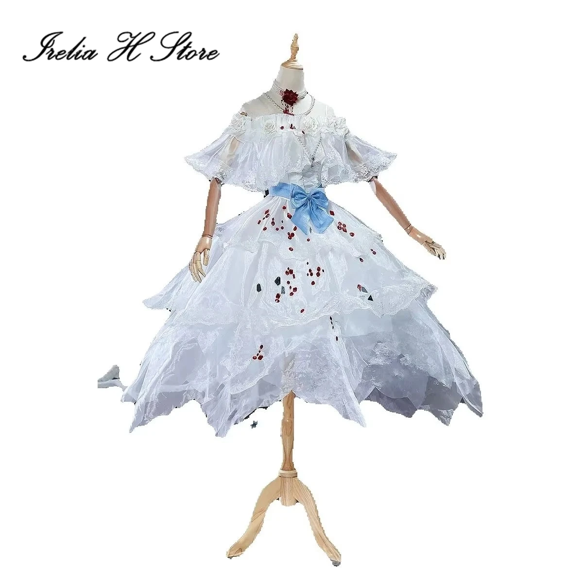 

Irelia H аниме Identity V Мэри косплей костюм кровавая королева платье Мэри костюм на Хэллоуин женский