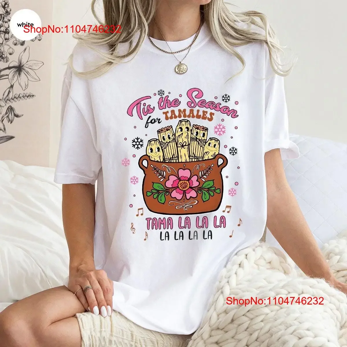 Retro Mexican Food T Shirt Tamale Tis the Season Fa vintage Washed fashion streetwear homme Breathable designer clothes