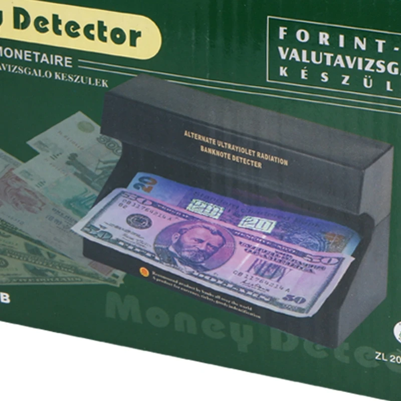 2022 New Money Detector Portable UV Banknote Bill Detector Fake Currency Tester Checker