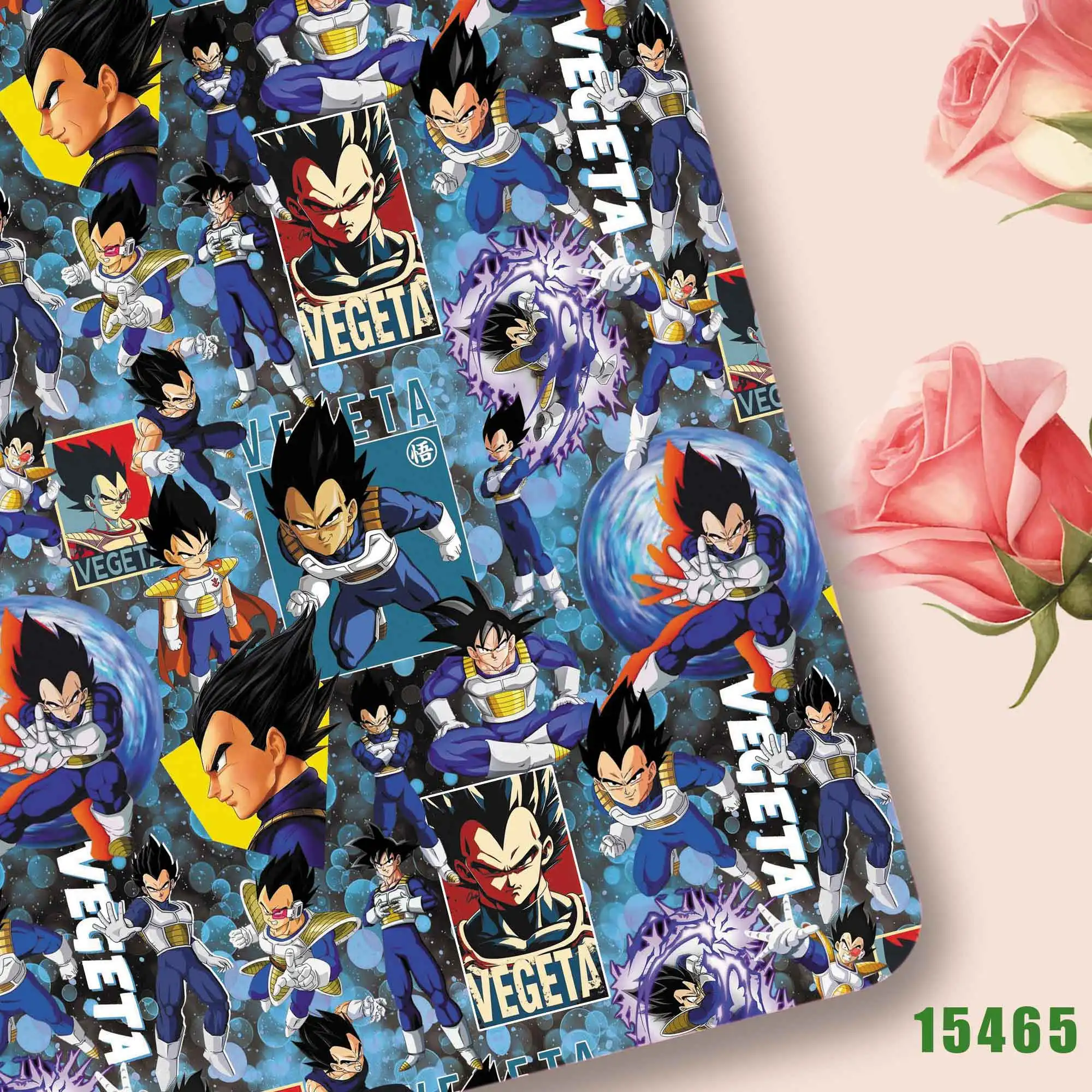 140*50cm dragon ball Polyester/100Cotton/satin Fabric Sewing Patchwork Quilting Baby Dress Printed Fabric Fabric Sewing Kids view 6