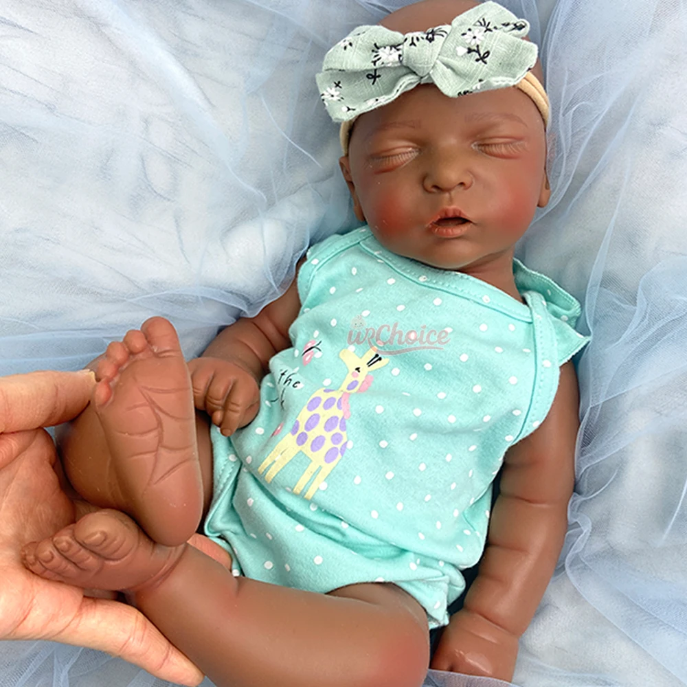 42cm Silicone Renaissance poupée douce imperméable vivante bébé fille parentalité préparation poupée pratique réaliste pour les couples enceintes