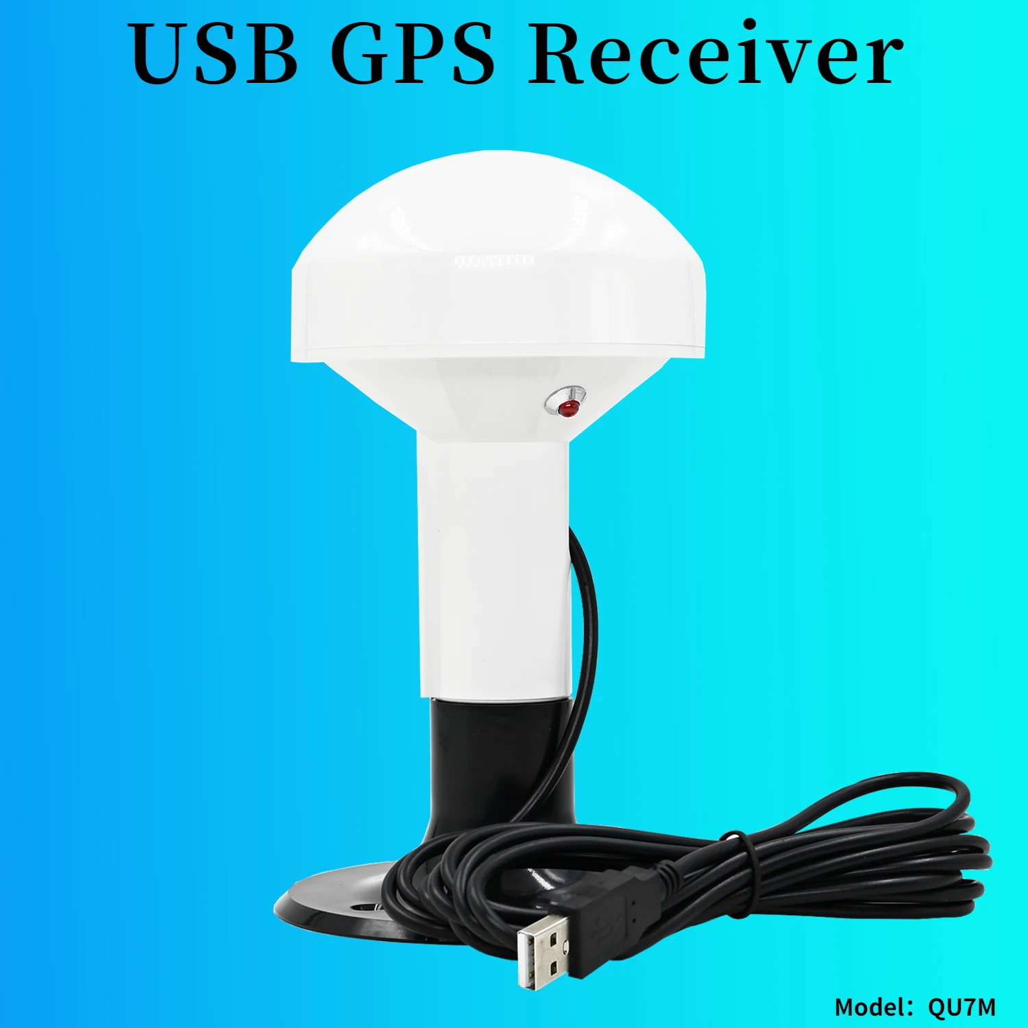 Kompatybilny z odbiornikiem GPS USB firmy Garmin Android Windows Marine USB GPS NMEA0183 Antena OpenCPN GPS QZSS SBAS