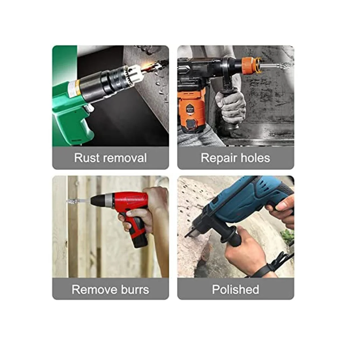 Set di frese in metallo duro, lunghezza della testa da 1/8 di pollice (3mm) e 1/4 di pollice (6mm), per la lavorazione del legno, incisione, incisione su metallo, foratura, lucidatura