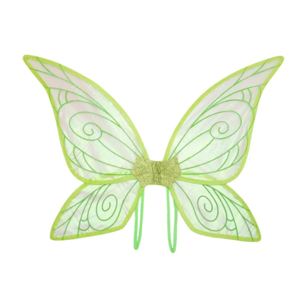 

Sparkly Gradient Butterfly Princess Wings Organza Elastic Straps Elf Wings Colorful Handmade Cosplay Wings Stage Performance