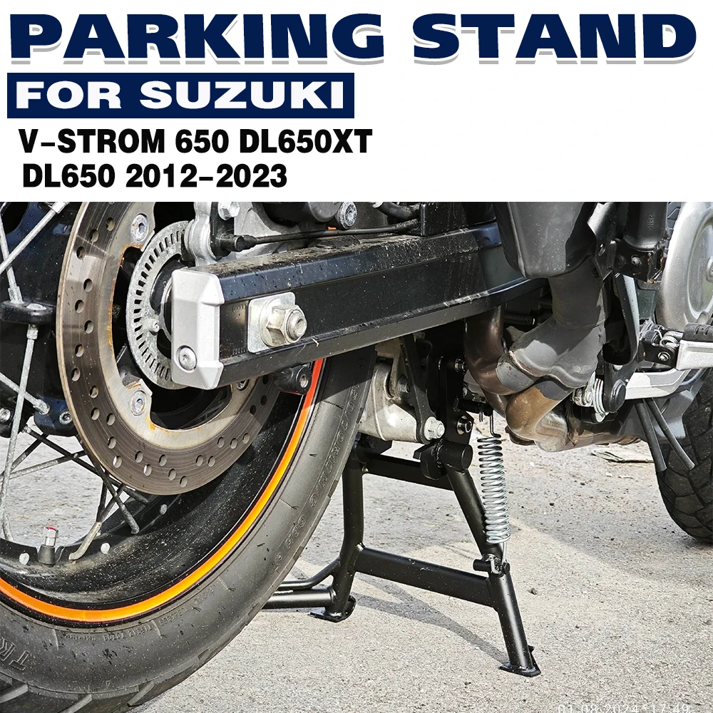 

For SUZUKI V-STROM 650 DL650 DL650XT V Strom 650XT 2012-2023 Motorcycle Kickstand Center Stand Center Support Rack Foot Stand