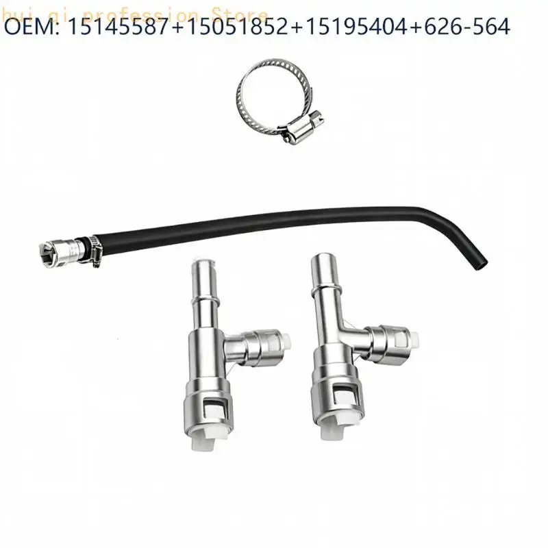Kühlmittelleitungs-Ersatzsatz mit Metall-T-Stücken für SUV-Service 626-564 15051852 H8WE – Detail 3