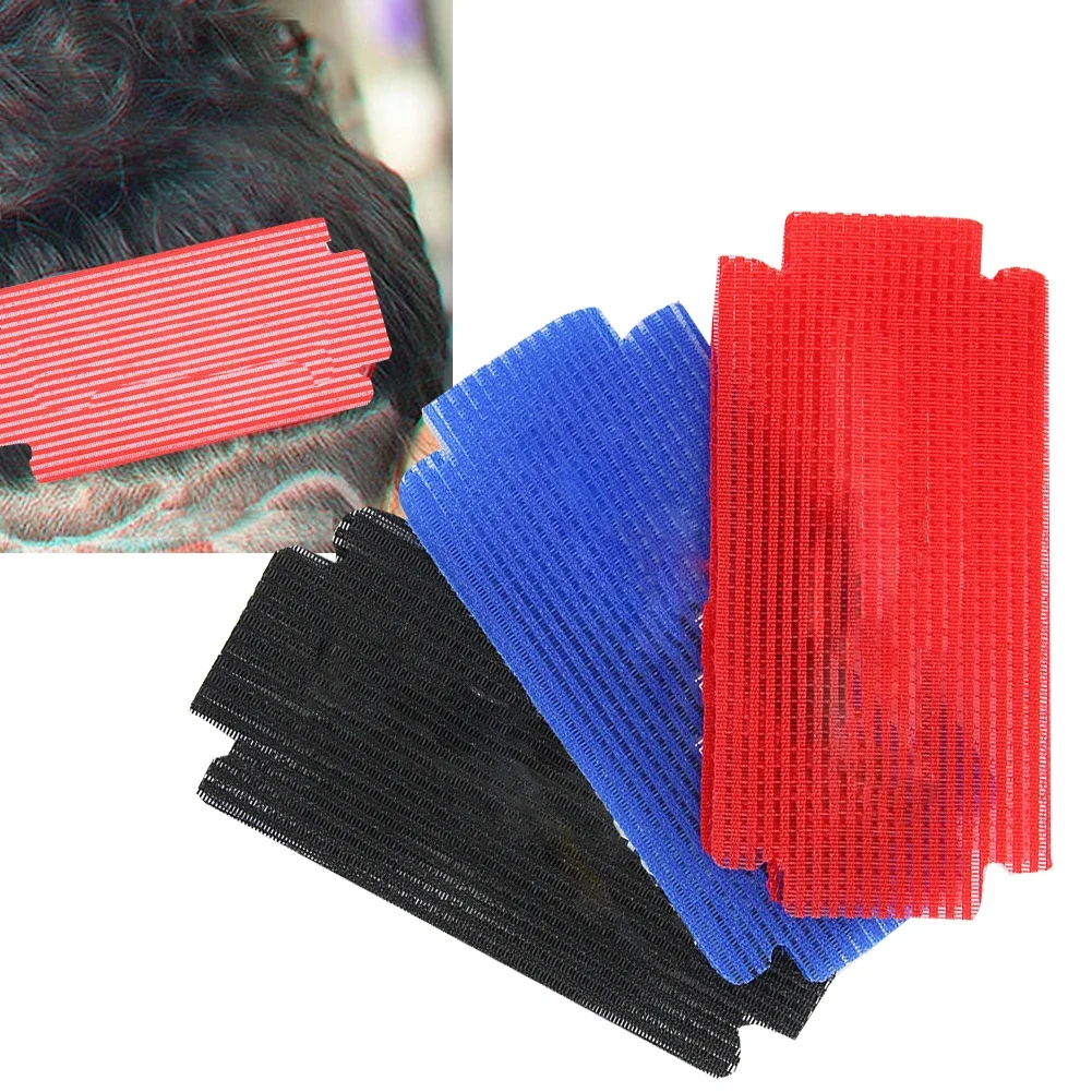 3 Pairs Fringe Hair Grip Pad Styling Sticker Hair Fixed Clip Accessories For Barber Salon