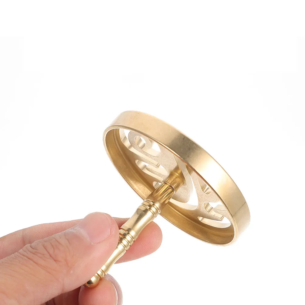 

2Pcs Copper Incense Ash Press Mold Sturdy DIY Supplies Premium Tool For Living Temple Bedroom Study Office Yoga