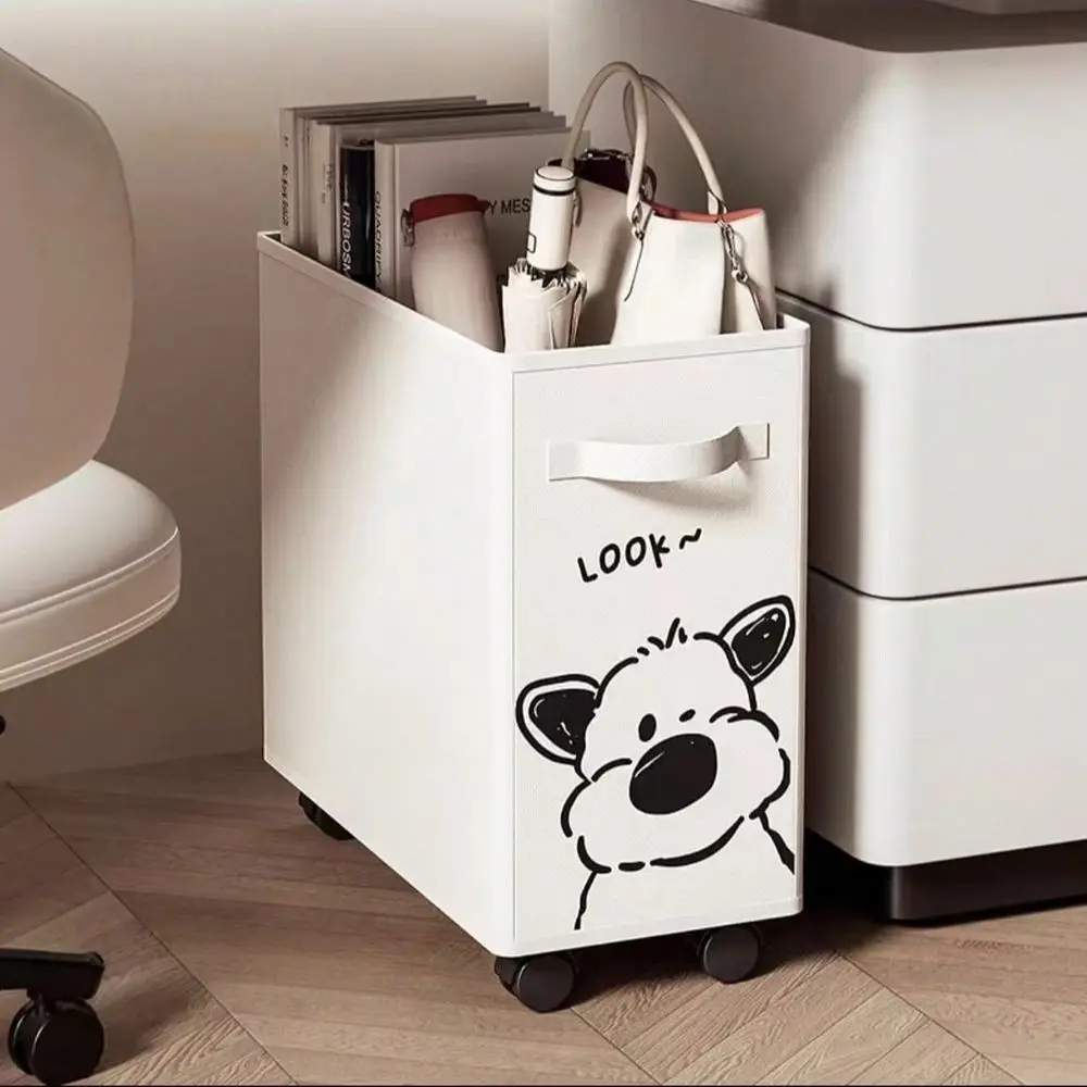 

Rolling Storage Cart Organizer Basket, Movable Under Desk Organizer, Perfect Gift For Mothers Day, Fathers Day And More