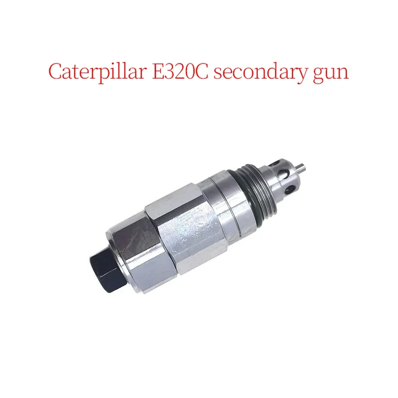 Excavator Accessories Construction Machinery Parts Suitable for Caterpillar E320C Secondary Gun (Length: 106mm, Thread: 26mm)