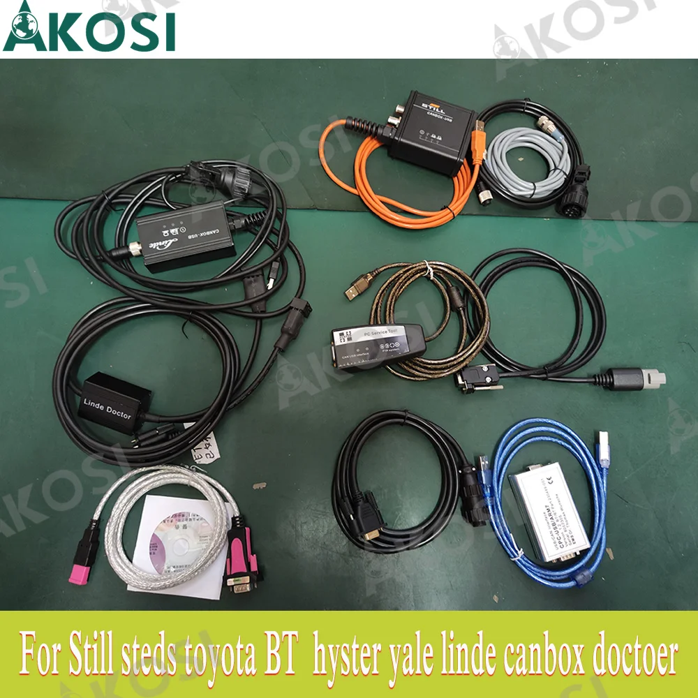 

For STILL STEDS Forklift Diagnostic for hyster yale forklift truck for Linde canbox doctor still canbox for toyota bt diagnosis