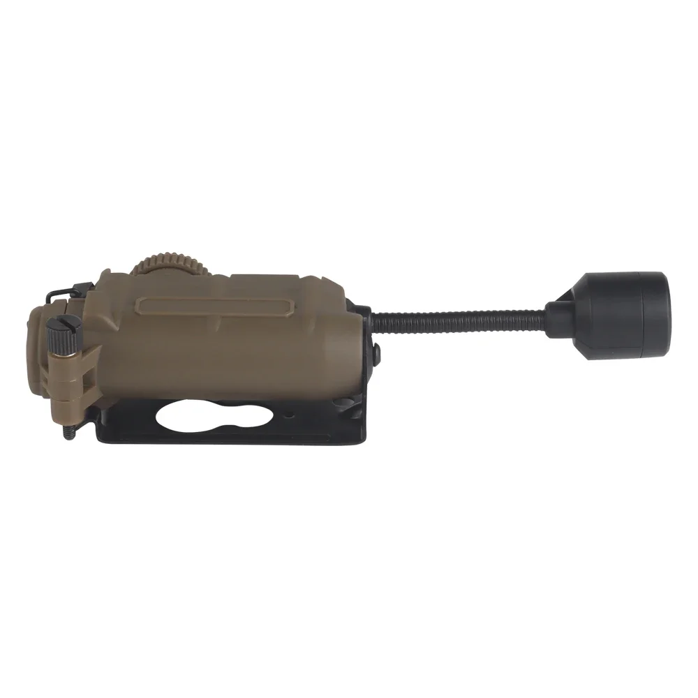 Lampu Helm Sidewinder Lampu Strobo Taktis IR dan Kepala Senter Lampu IFF Lampu LED Tambahan Berburu Memancing