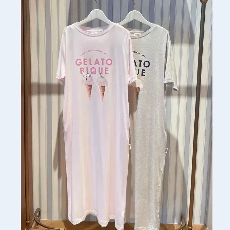 One Piece Ladies Room Wear Long Maxi Night Gown Pajamas Night Dress Modal Cotton Sleepwear Night Gown (with Tags)