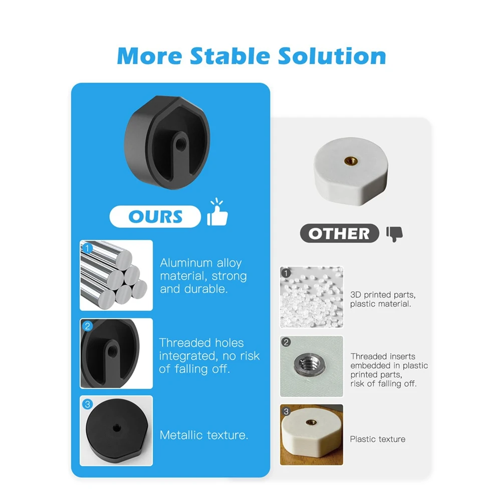 1/4 Screw Tripod Adapter for 2024 Starlink Mini Aluminum Pipe Adapter Non-slip Anti-loosening For Starlink Mini Accessories