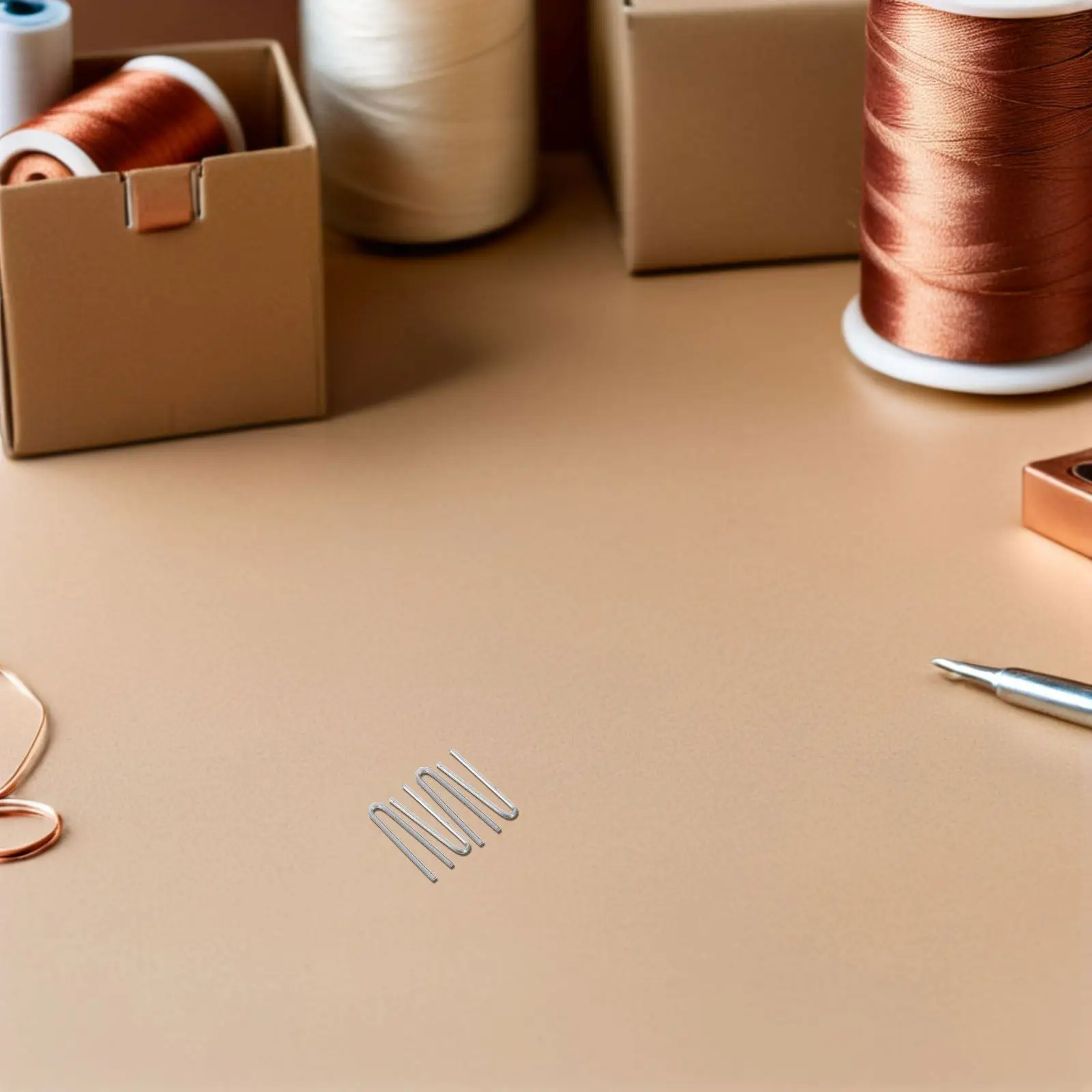 

200 шт. U-образных соединительных колец, высокотемпературные проволочные крючки для обжига в гончарной печи, иглы для работы с глиной, изготовления ювелирных изделий, маленькие крючки