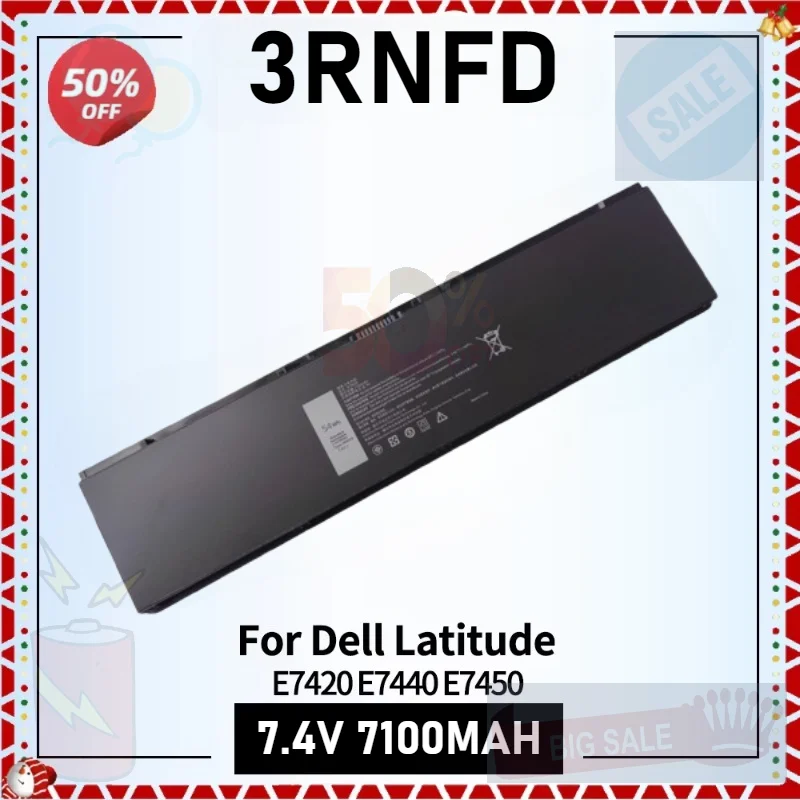 

3RNFD Laptop Battery Replacement for Dell Latitude E7470 E7440 E7450 Ultrabook 7000 Series PFXCR F38HT G0G2M T19VW VTV59 34GKR
