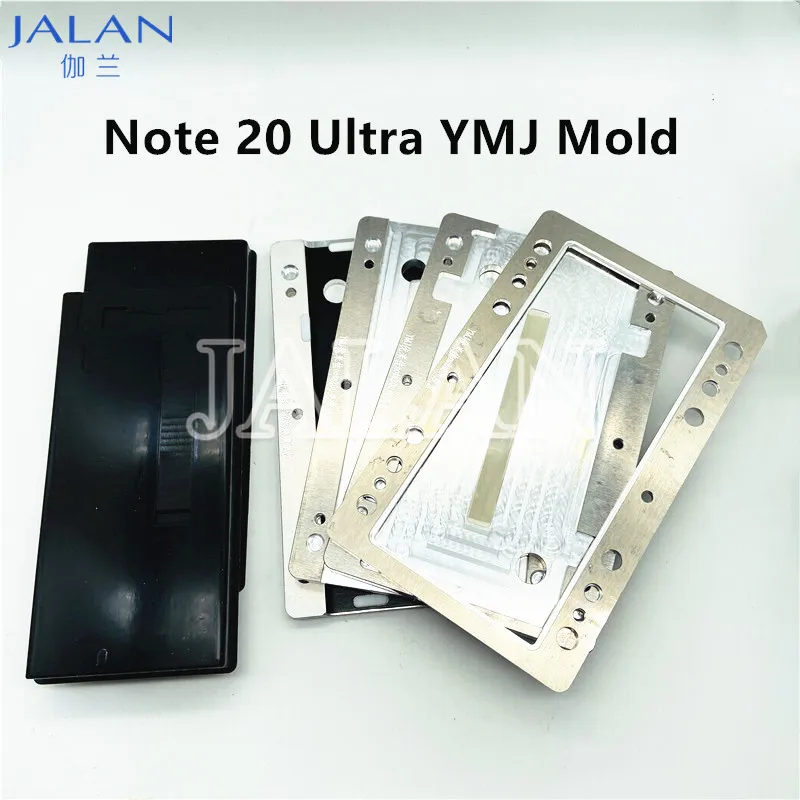 

YMJ Edge Screen Alignment Mold For Samsung S21 S20 S20+ S20u Note20u LCD Screen Glass Positioning OCA Laminating Repair