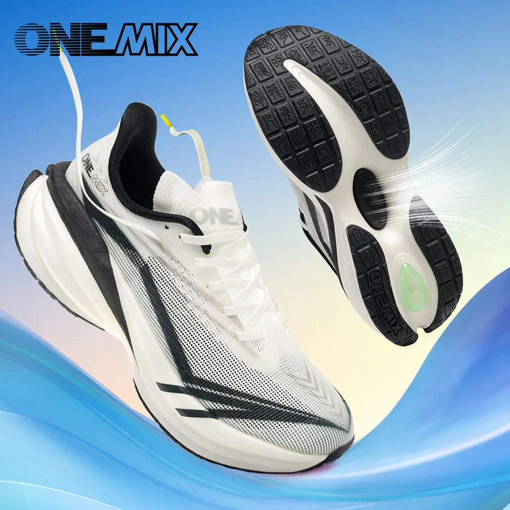ONEMIX Men's Running Shoes Cushion Sneakers Breathable Mesh Outdoor Athletic Height Increase Walking Shoes Size EU 34-47