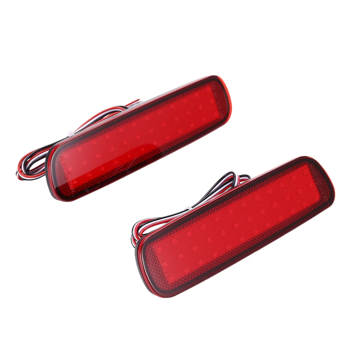 Car LED Rear Bumper Reflector Light for Toyota Land Cruiser 100/Cygnus LX470 LED Warning Light Brake Lamp Tail Lantern