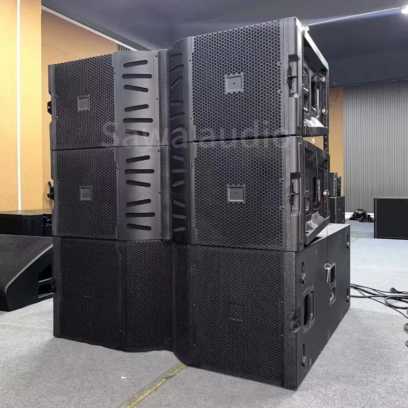 Dual 15 Inch 3-Way Passive Line Array Speaker Professional Active Audio System Outdoor Stage Loudspeaker