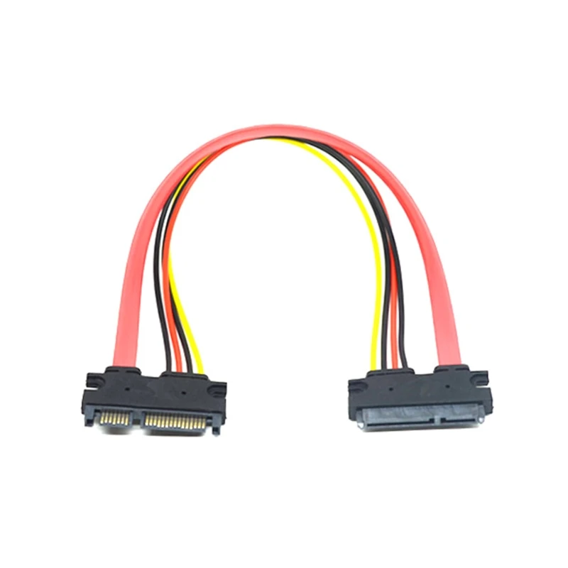 電源延長ケーブル 22 ピン オス メス延長コード HDD SSD 用