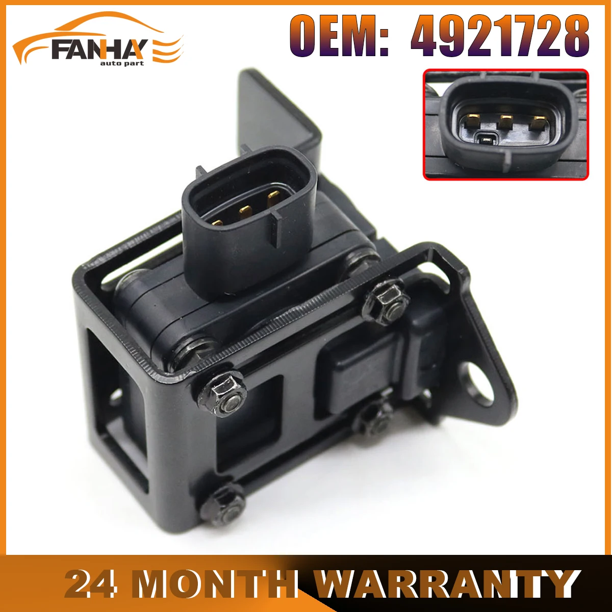 

1PCS EGR Engine Differential Pressure Sensor 3PIN For Cummins ISX 4921728 3683323 104990-1200 1049901200 Car Accessories