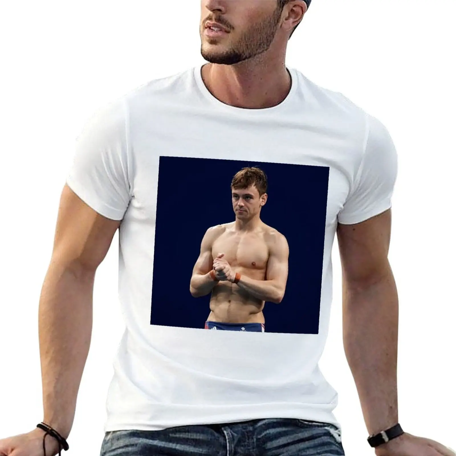 tom daley T-Shirt Sporty Casual Quick Dry T-Shirt