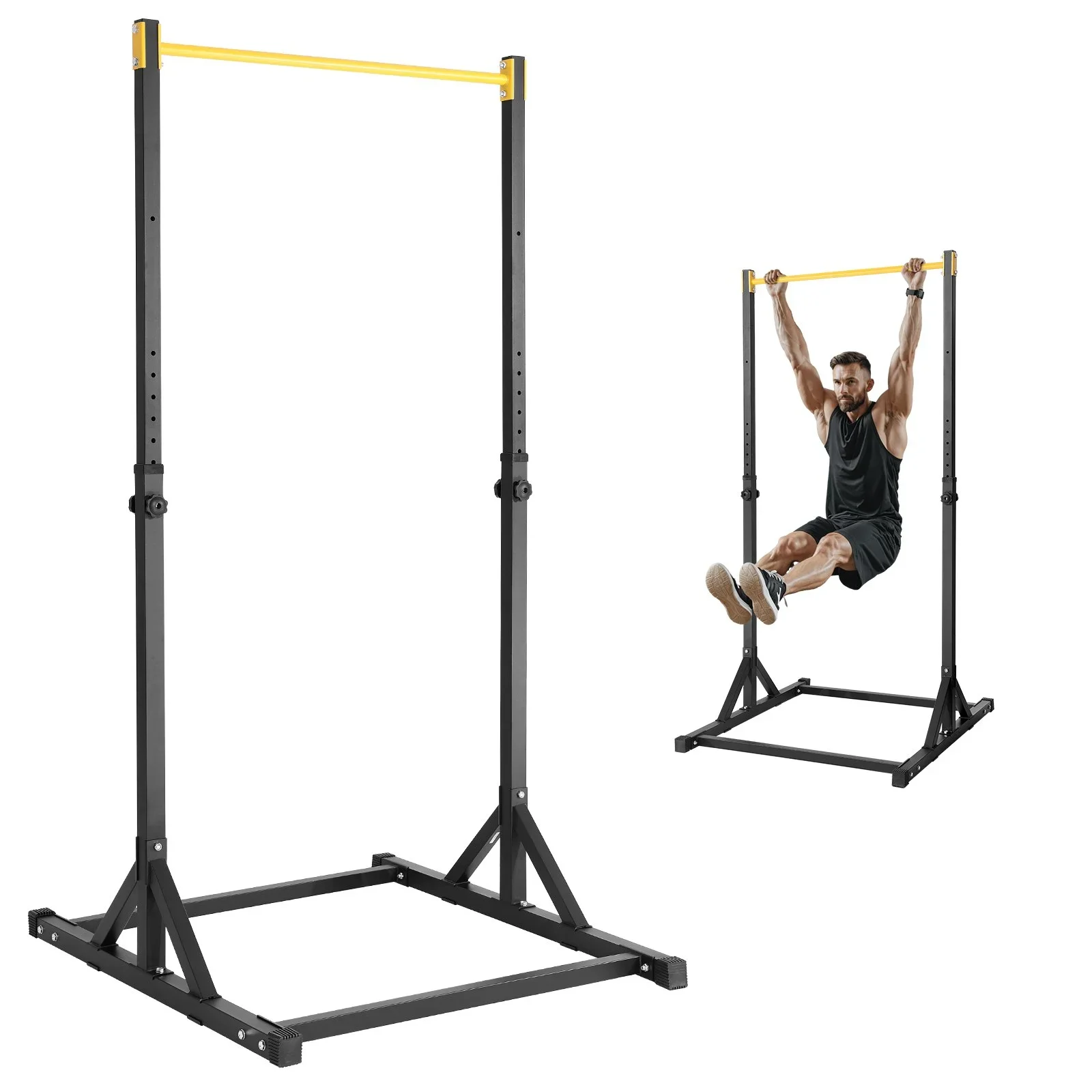 

Professional Gymnastics Sports Equipment Horizontal Bars Free Standing Pull Up Station Power Tower