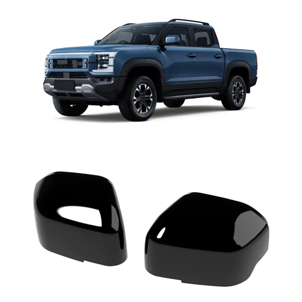 

For BYD Shark 6 2025 ABS Car Rearview Side Mirror Cover Car Wing Door Cap Rear Accessories Trim View D1T7