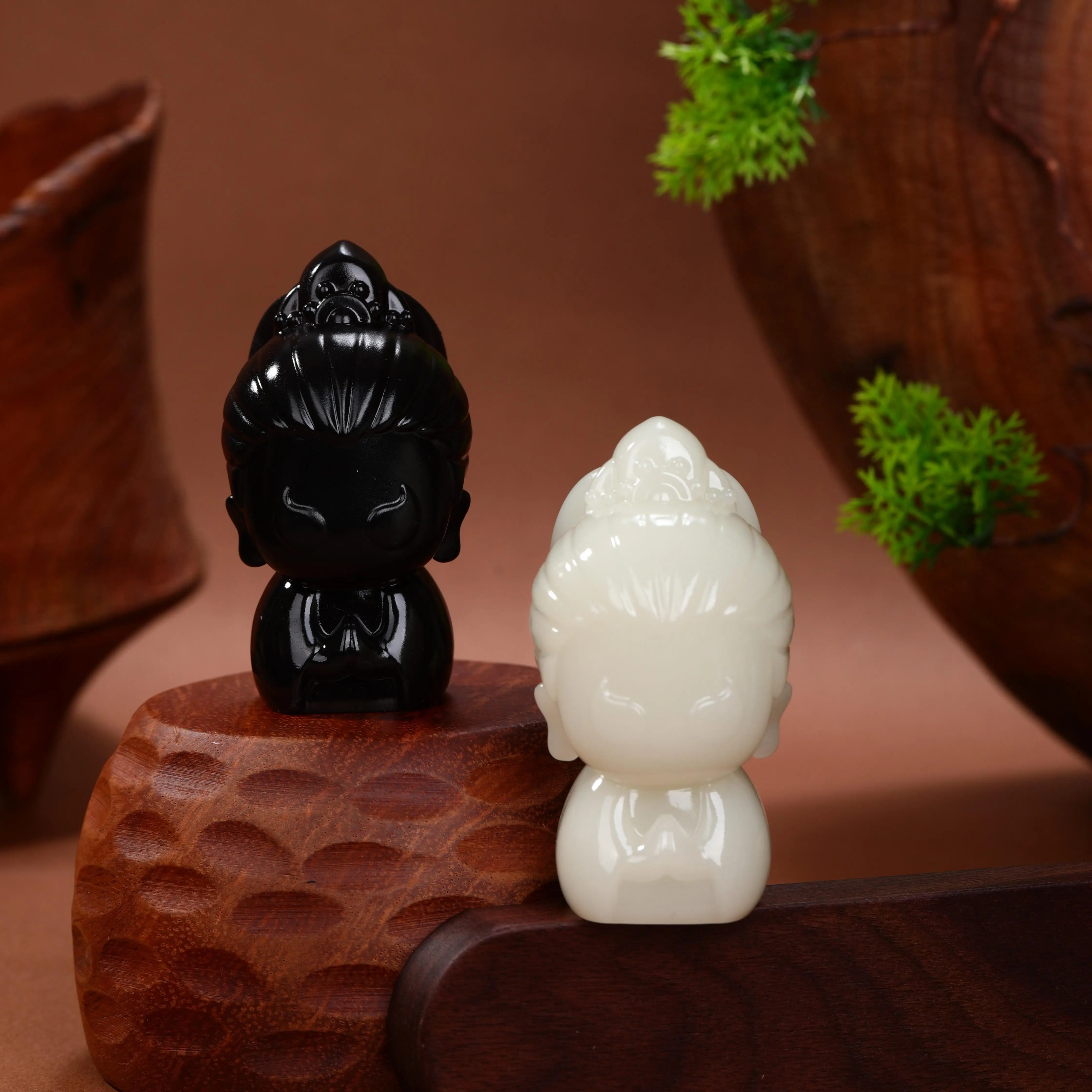 Nieuw modeontwerp Chinese kunstwerken Geschenken Desktopornamenten Mini Bodhisattva Decoraties Blinde dozen Gemaakt in China Set verkoop