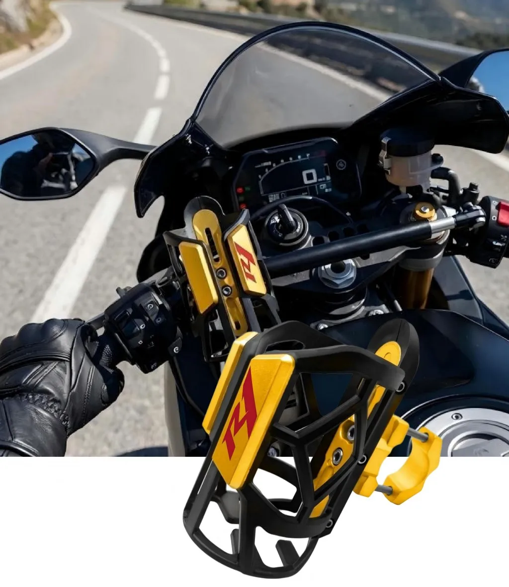 

Motorcycle water cup Holder For Yamaha R1 YZFR1 YZF-R1 2015 2016 2018 2019 2020 High quality Motorcycle Fashion water cup Holder