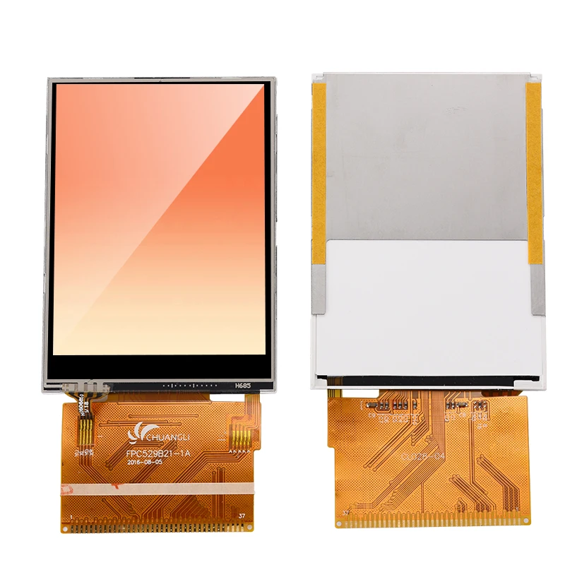 Imagem -02 - Polegada Tft Ili9341 Display Lcd 240*320 Resolução 37pin Mcu Interface Paralela 2.8