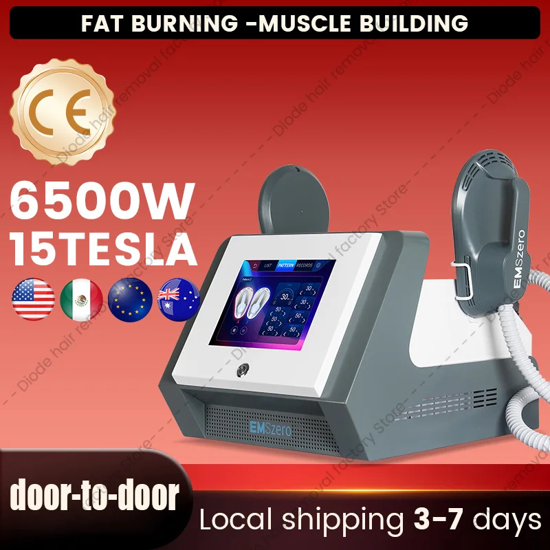 2025 EMSzero RF Muscle stimulator 200HZ HI-EMT EMS Body Sculpting Machine Fat Burning Slimming