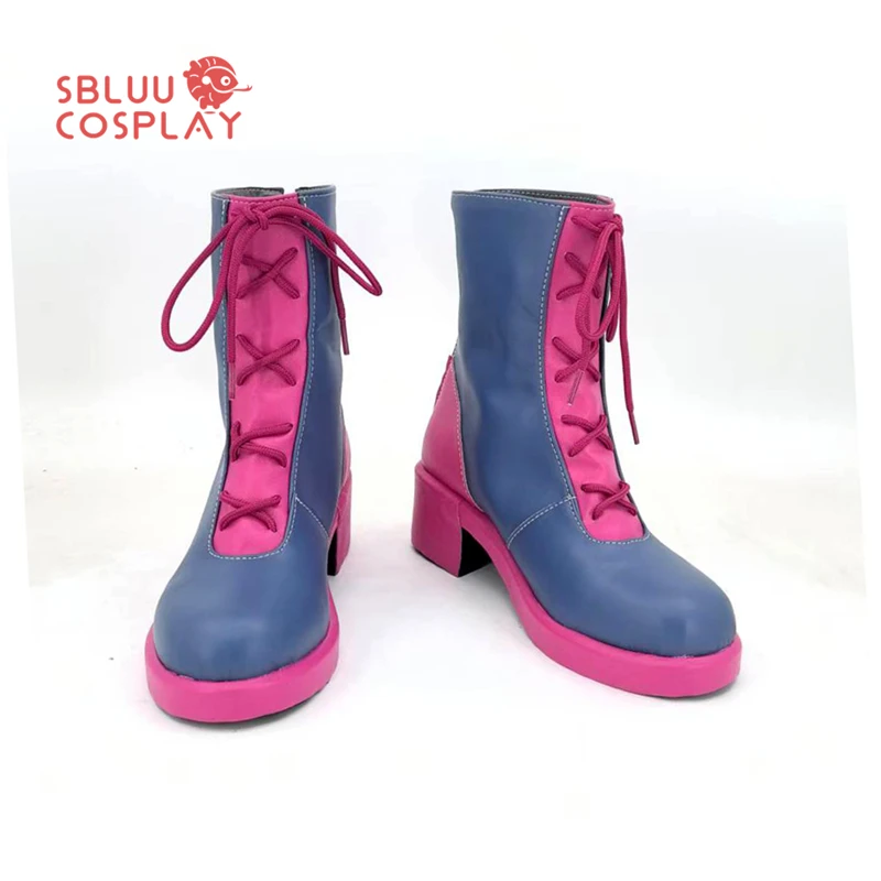 SBluuCosplay Anime Clown's Girl Cosplay buty impreza z okazji Halloween buty wykonane na zamówienie