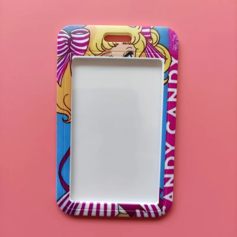 Urocze dziewczęce etui na wizytówki z cukierkami Wizytówka damska Wiszące etui na karty na szyję Smycz Etui na dowód osobisty pielęgniarki