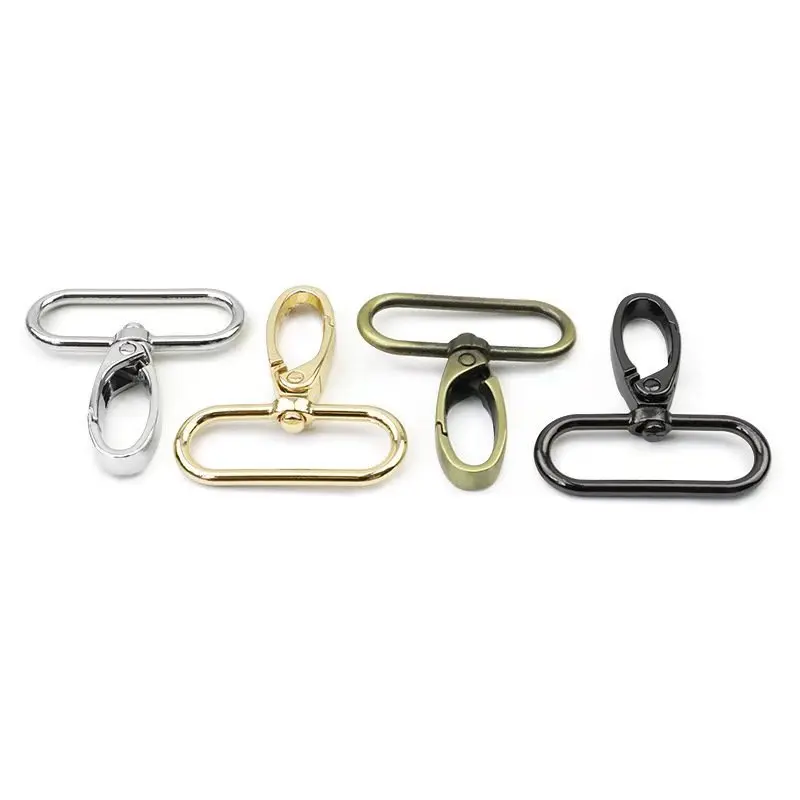 

Metal 1 1/2 Inch (38mm inner) Curved Lobster Clasps Swivel Trigger Clips Snap PETMALL