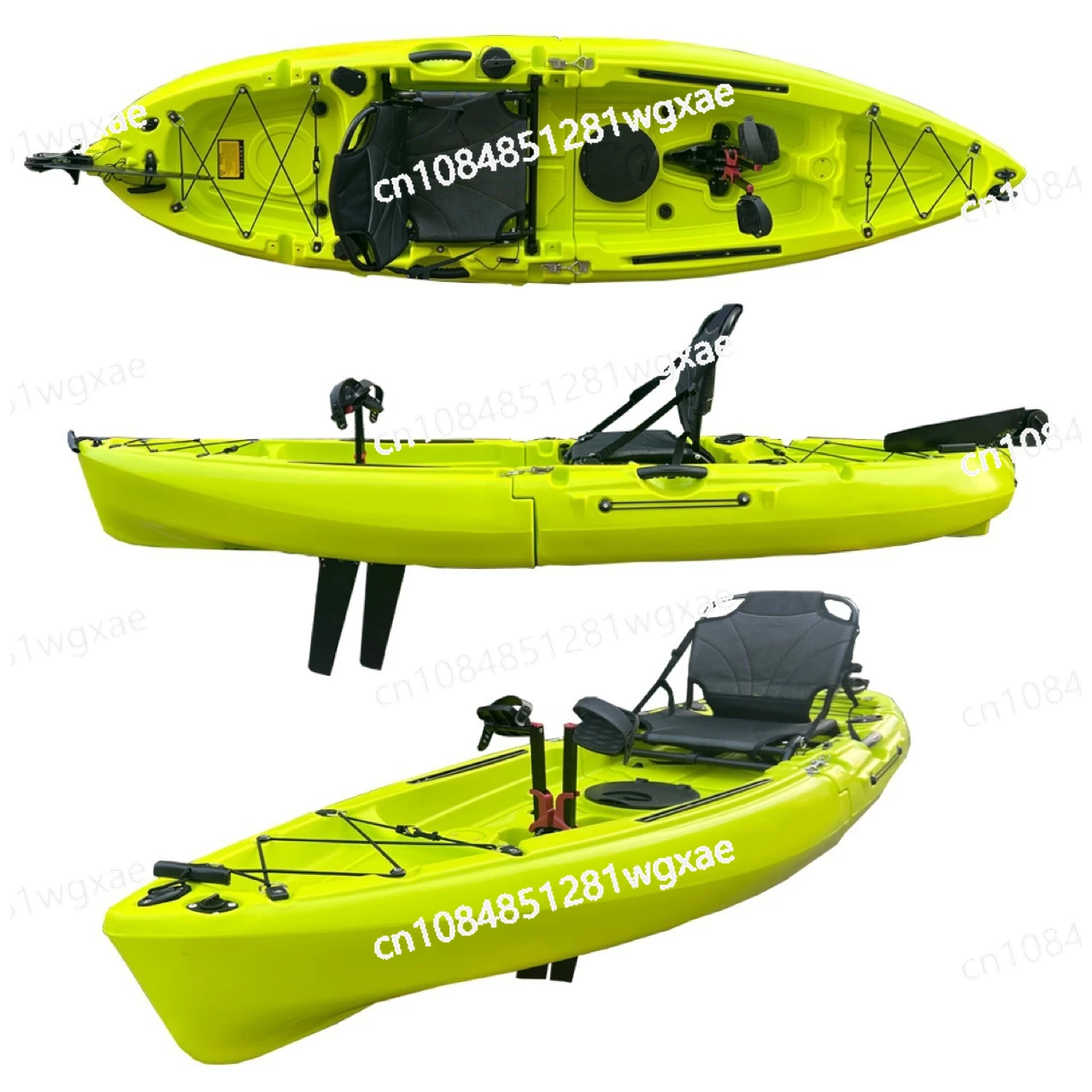 Single Person Kayak, Double Person Penguin Footboard, Detachable and Portable