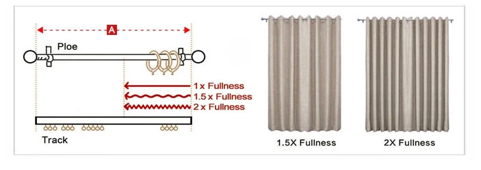 Custom size Herringbone Thick Chenille Beige Cream Luxury Curtains for Living Room Bedroom Blackout Window Solid Color House