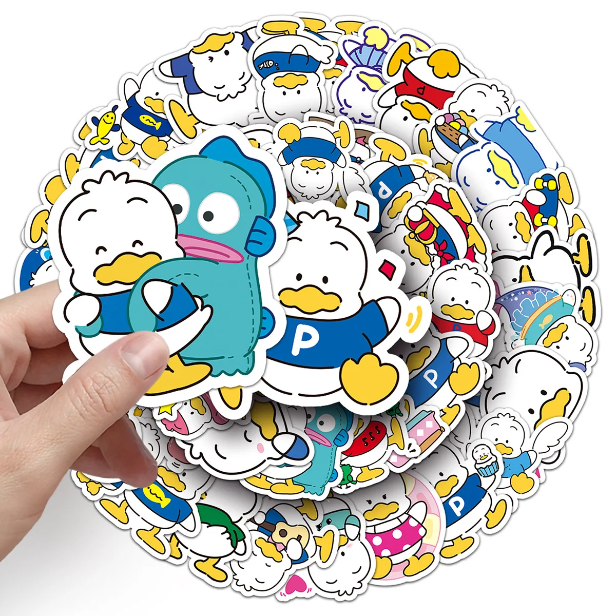 

10/30/50PCS Pekkle Sanrio Cartoon Stickers Decal Animal DIY Decoration Suitcase Scrapbooking Phone Laptop Stationery