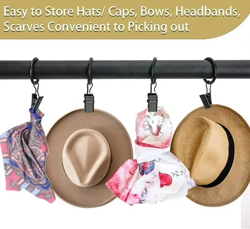 30/10x Roman Circle Curtain Ring Clips Rods Holders Hangers Split Curtain Rings Buckles Bathroom Living Room Home Decoration