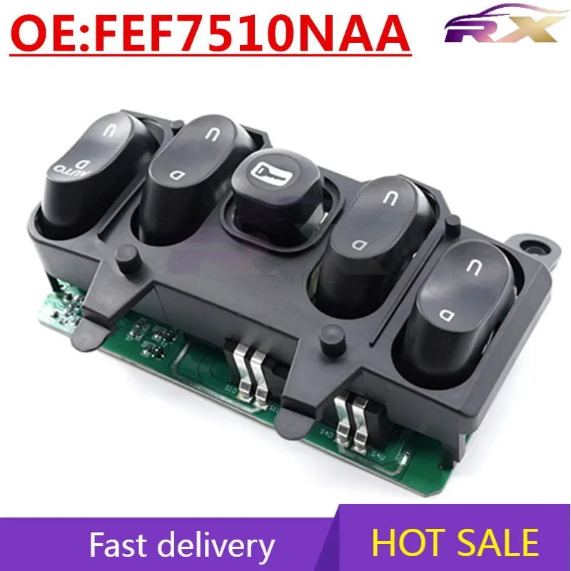 NEW:FEF7510NAA Power Window Master Control Switch For Ford