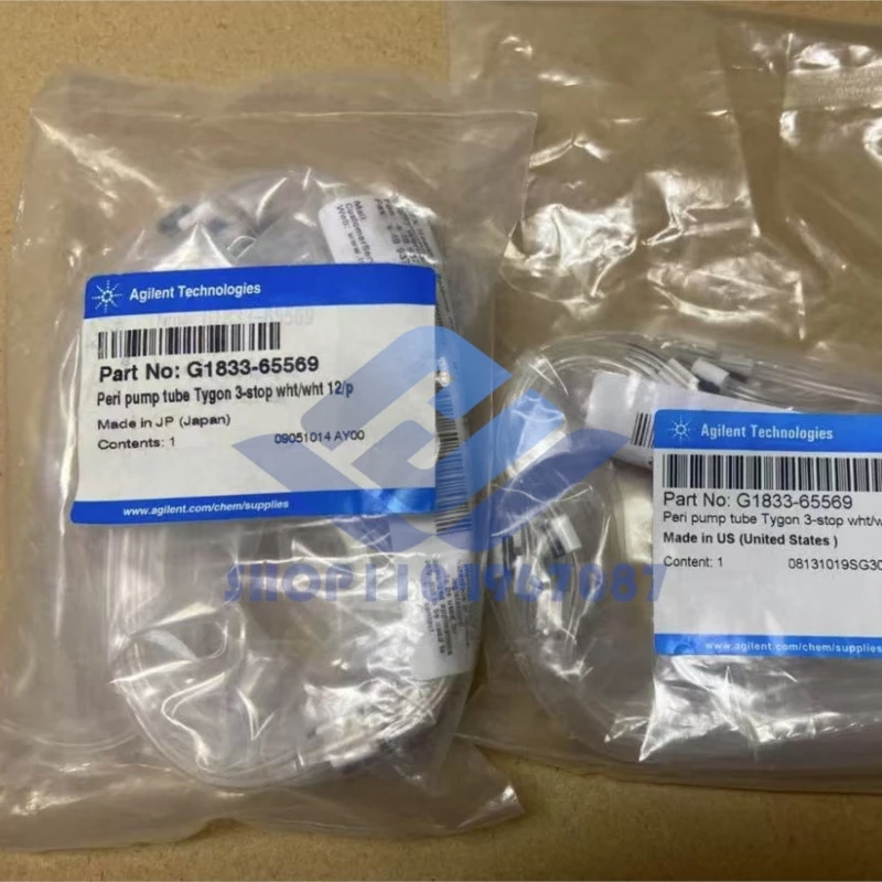 

G1833-65569 For Agilent ICP-MS Pump pipeline 3-Stop Wht 12pcs/pack ICPMS Sample Tube. 1pcs