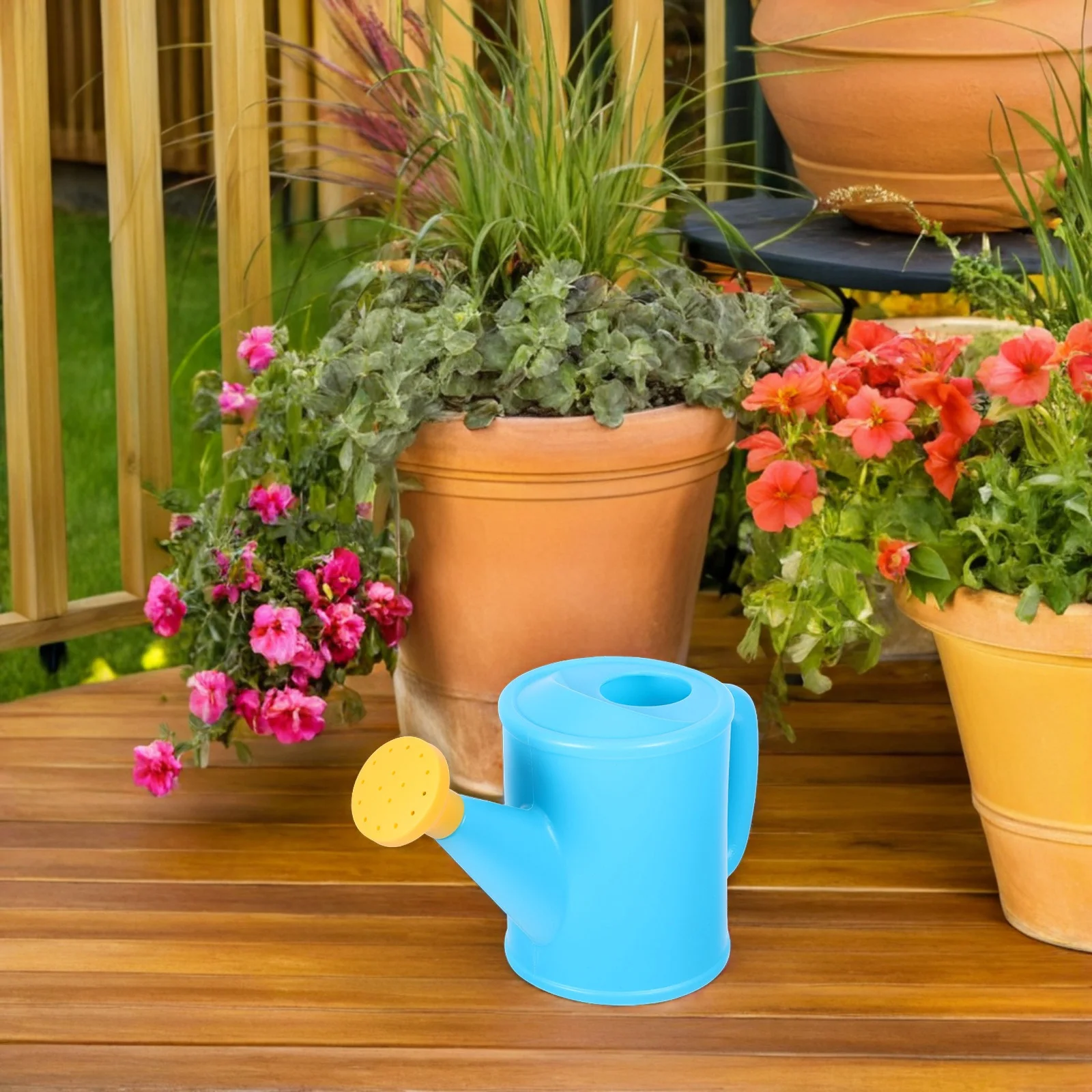 

Pink Garden Can Child-Friendly Plastic Flower Watering Pot For Kids Toddlers Outdoor Sand Play Bath Plant Sprayer Portable Mini