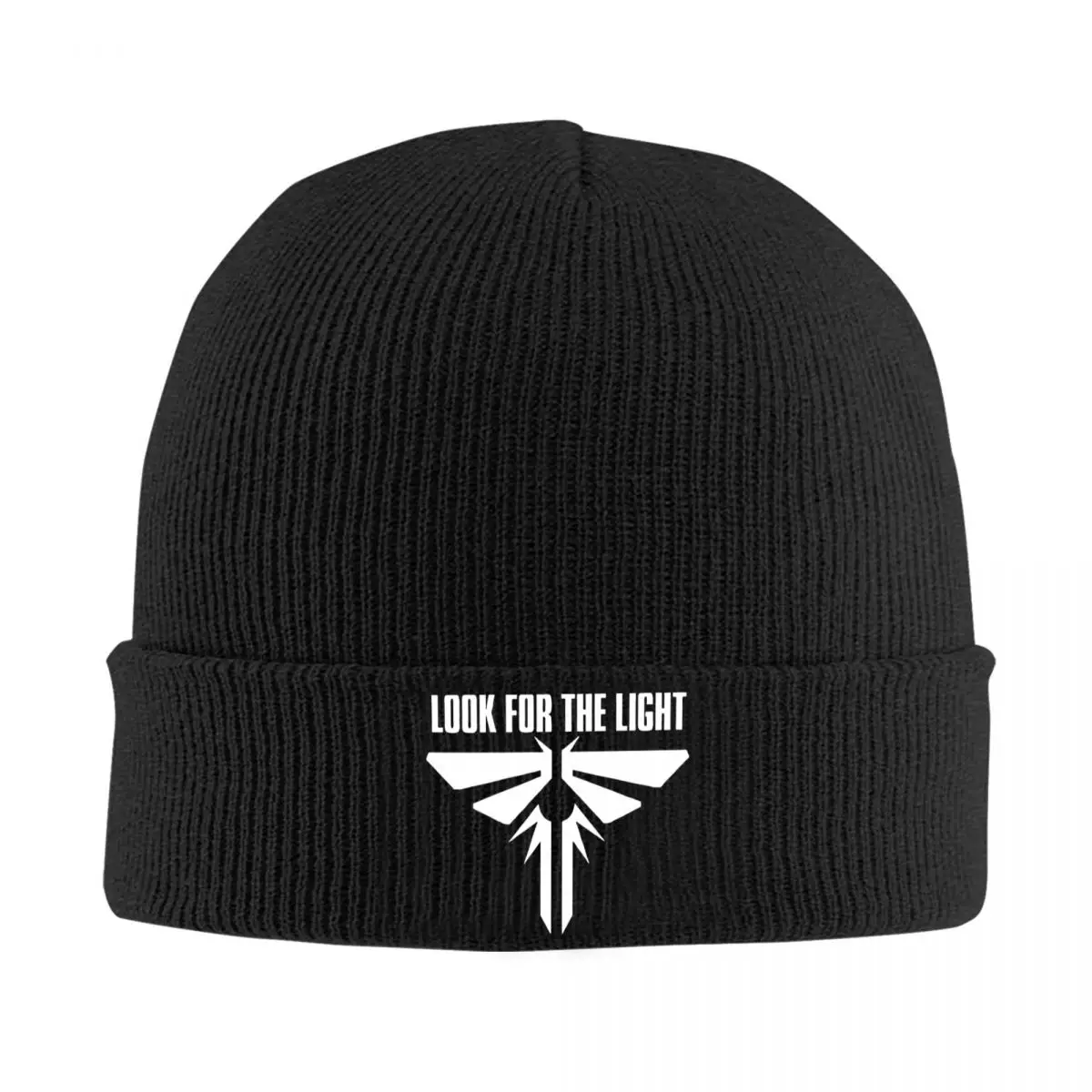 TLOU The Last Of Us Knitted Hat for Women Men Beanie Winter Hat Acrylic Look For The Light Firefly Logo Hip Hop Cap